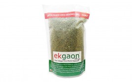 Ekgaon Unpolished Desi Moong Dal (Sabut)   Pack  500 grams